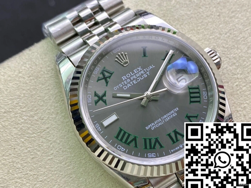 36MM Factory Datejust M126234-0045 Dial EW Rolex Grey 1101